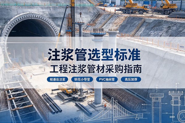 馆陶注浆管选型标准