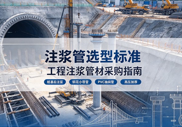 馆陶注浆管选型标准